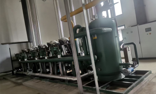 山西省运城市保税物流园1000平方冷库制冷机组工程项目